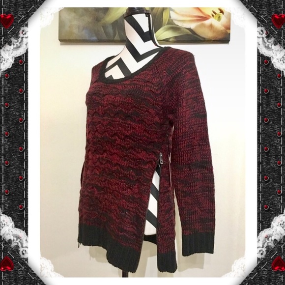 Dex 2 Zipped Front Cable Sweater - Picture 4 of 6